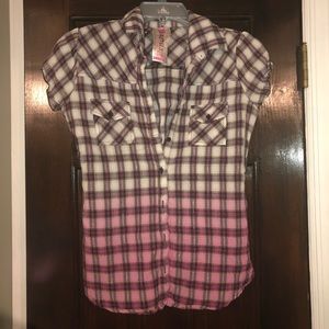 Girl’s Flannel Button Up
